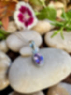 Dainty  genuine Amethyst Sterling Silver Necklace,Ireland, Christmas gift, daily necklace, s925, wedding gifts,fast delivery