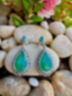 Vintage Style Green Onyx Silver Marcasite Earrings, Daily earrings, Irish Business, fast delivery