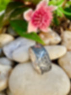 8mm Celtic Sterling Silver Ring, Silver Band, Thumb Band, Unisex Ring